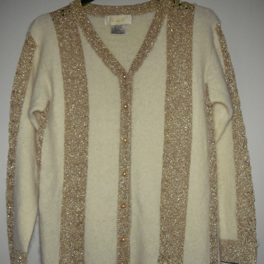 Imago angora blend cardigan
